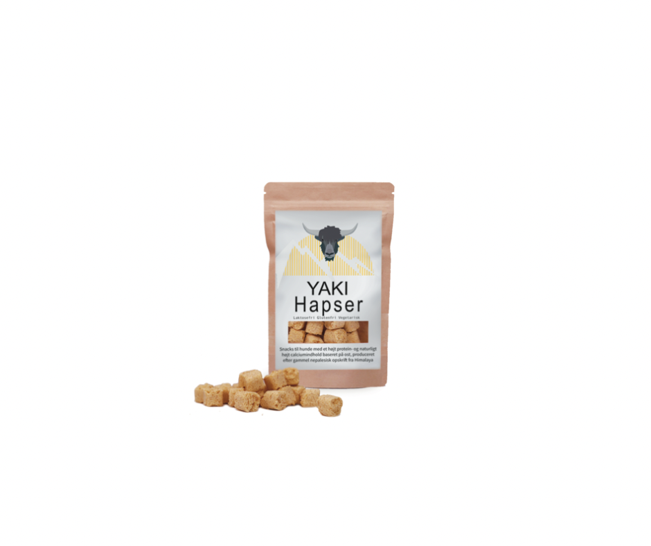 Yaki Hapser 50 g – Blødere belønningssnack med ost til hunde
