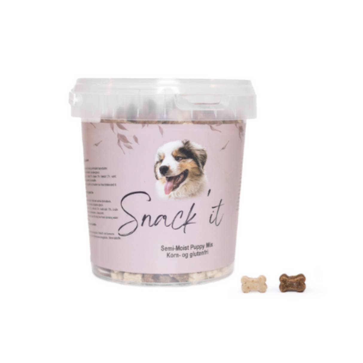 Snack’it Semi-Moist Puppy Mix – bløde hvalpegodbidder med ekstra calcium