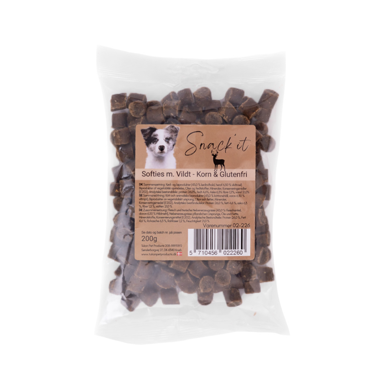 Snack’it Softies – kornfri & glutenfri bløde godbidder til hunde (12 lækre smagsvarianter)