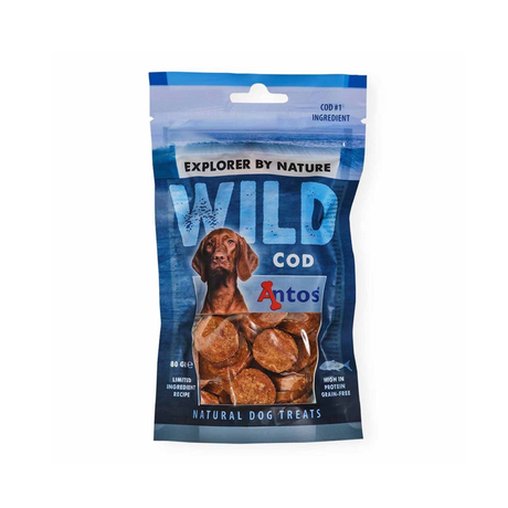Wild Snacks – 96 % rent kød & fisk · Kornfri bløde godbidder (vælg mellem 7 varianter)