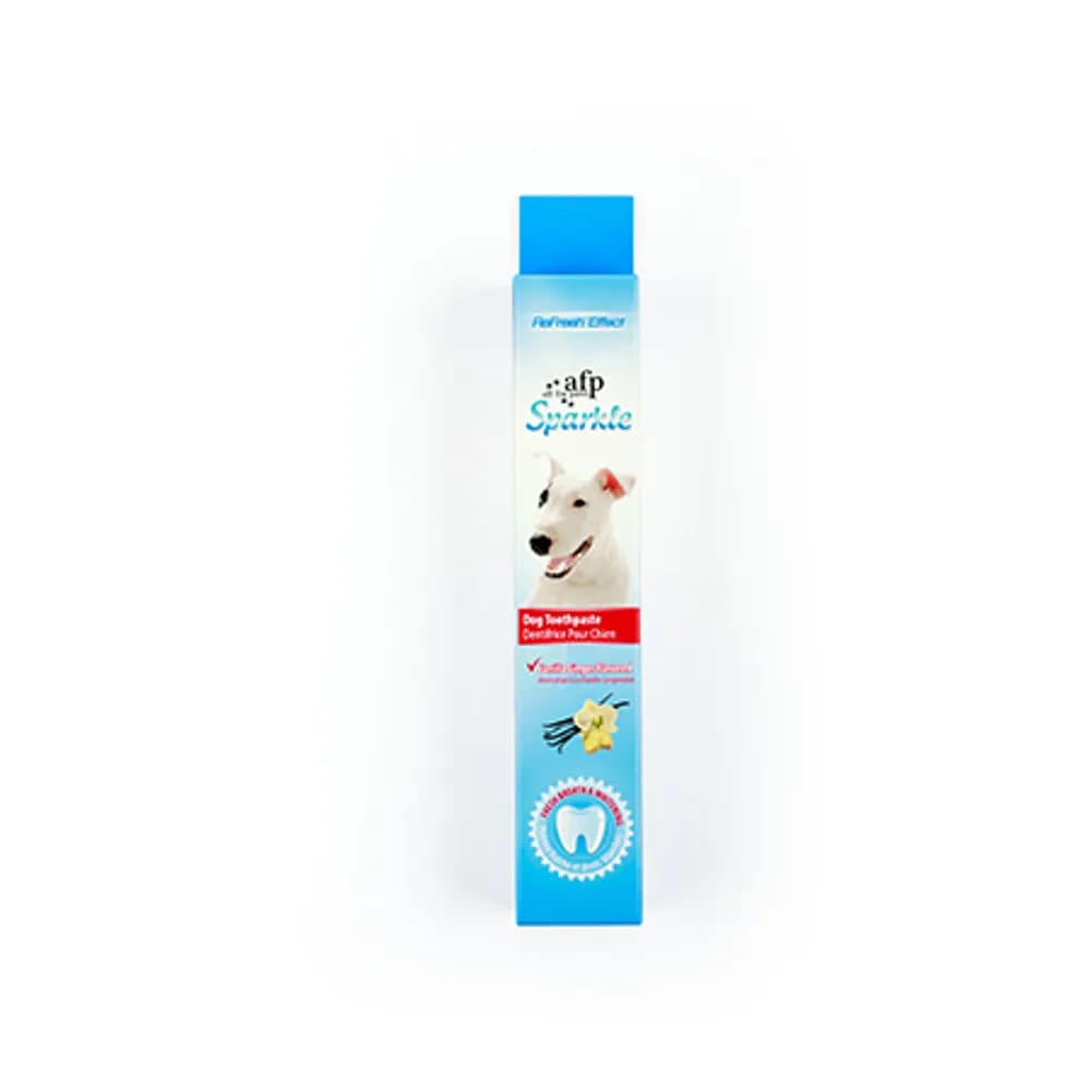 Tandpasta til hund – vælg mellem peanutbutter eller vaniljesmag (60 g)