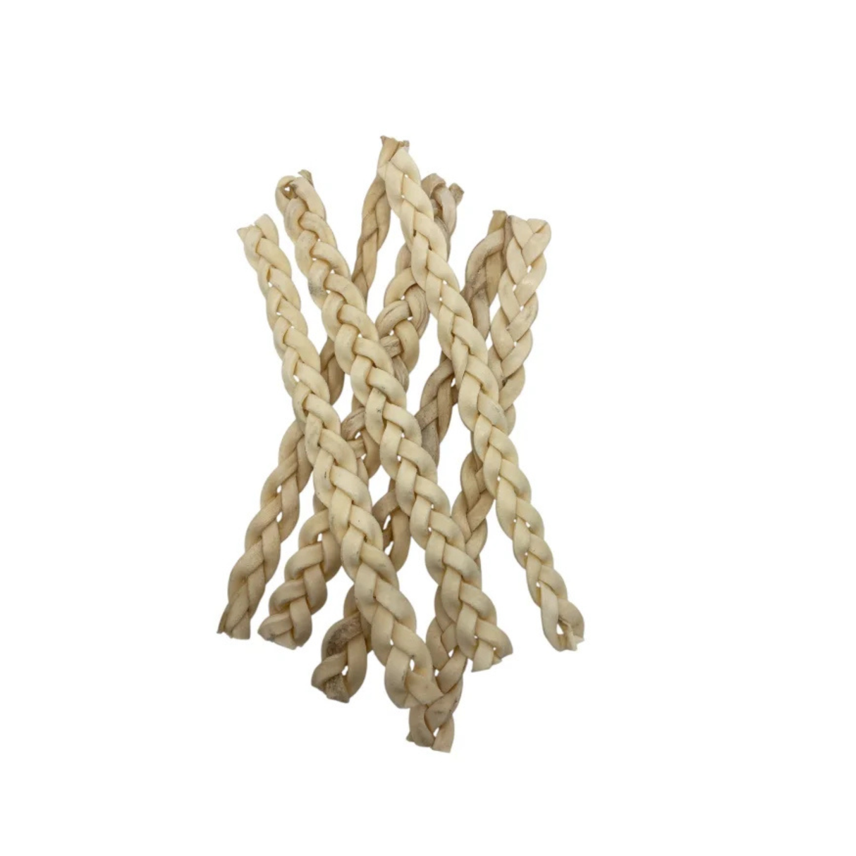 Whesco Flettet Oksehovedhud 25-30 cm – naturlig tyggesnack med lang tyggetid