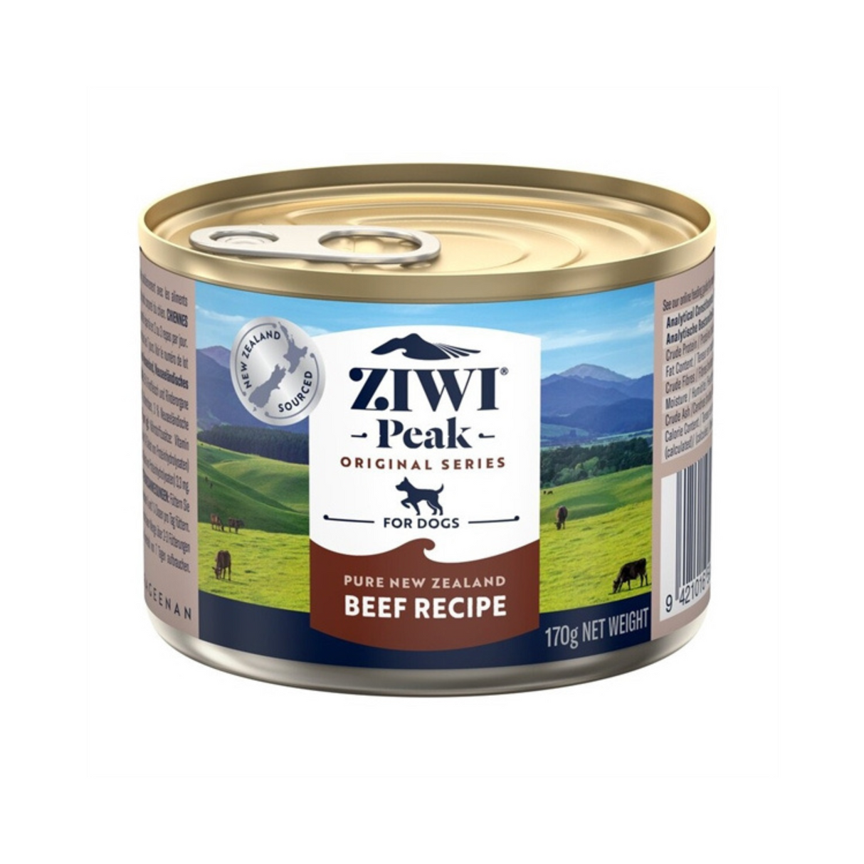 ZiwiPeak Dåsefoder – Vælg mellem okse, makrel & lam eller hjort (170 g)