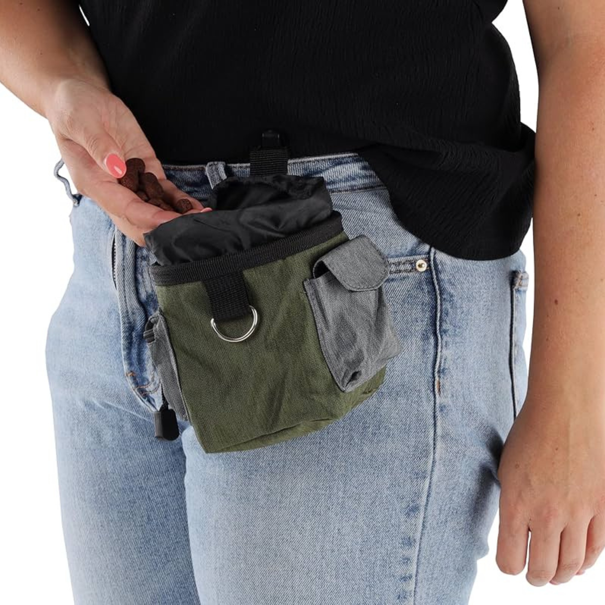 Snack Holder Vasco Green 16 × 13 cm – Praktisk og slidstærk godbidstaske