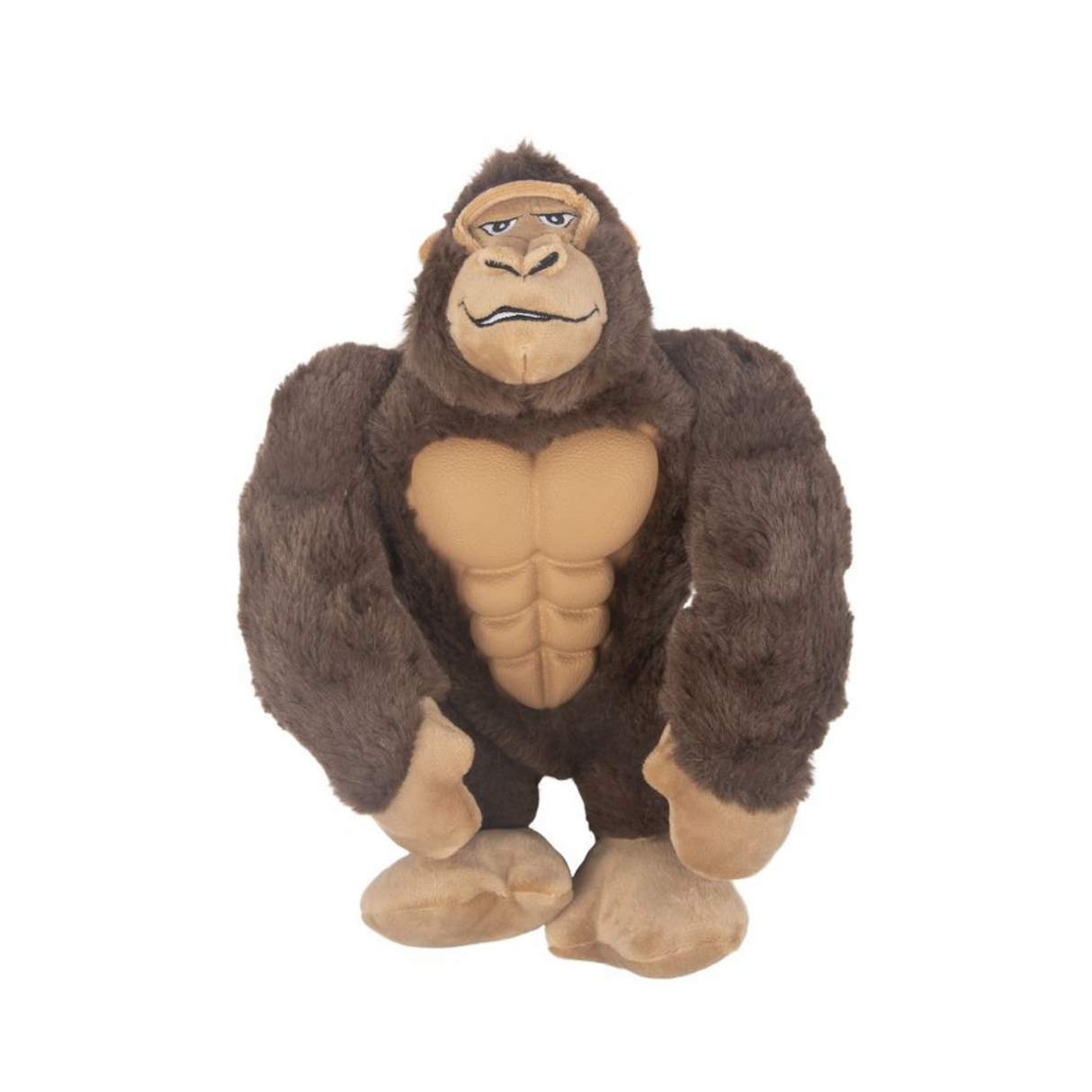 DT Kiga Gorilla – Blød plysbamse med squeaker og ekstra slidstyrke (30 cm)