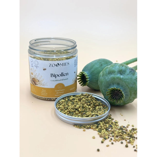 Zoomies Bipollen 150 g – naturligt kosttilskud til hunde