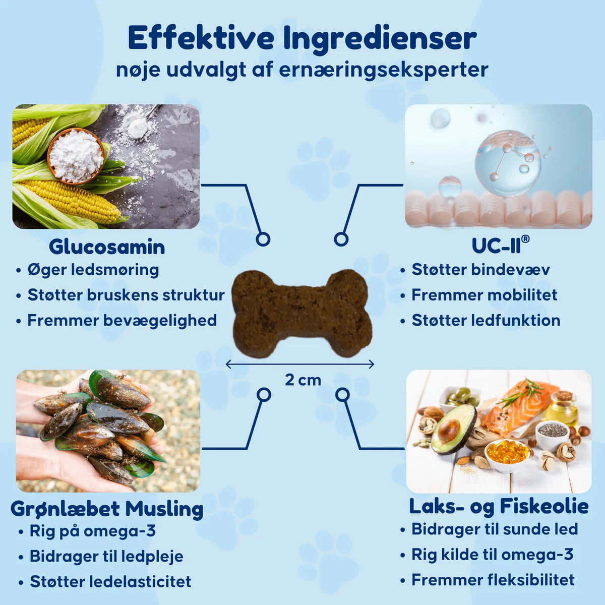 SuppliPet Hofte & Led – daglige godbidder til mobilitet, hofter & led