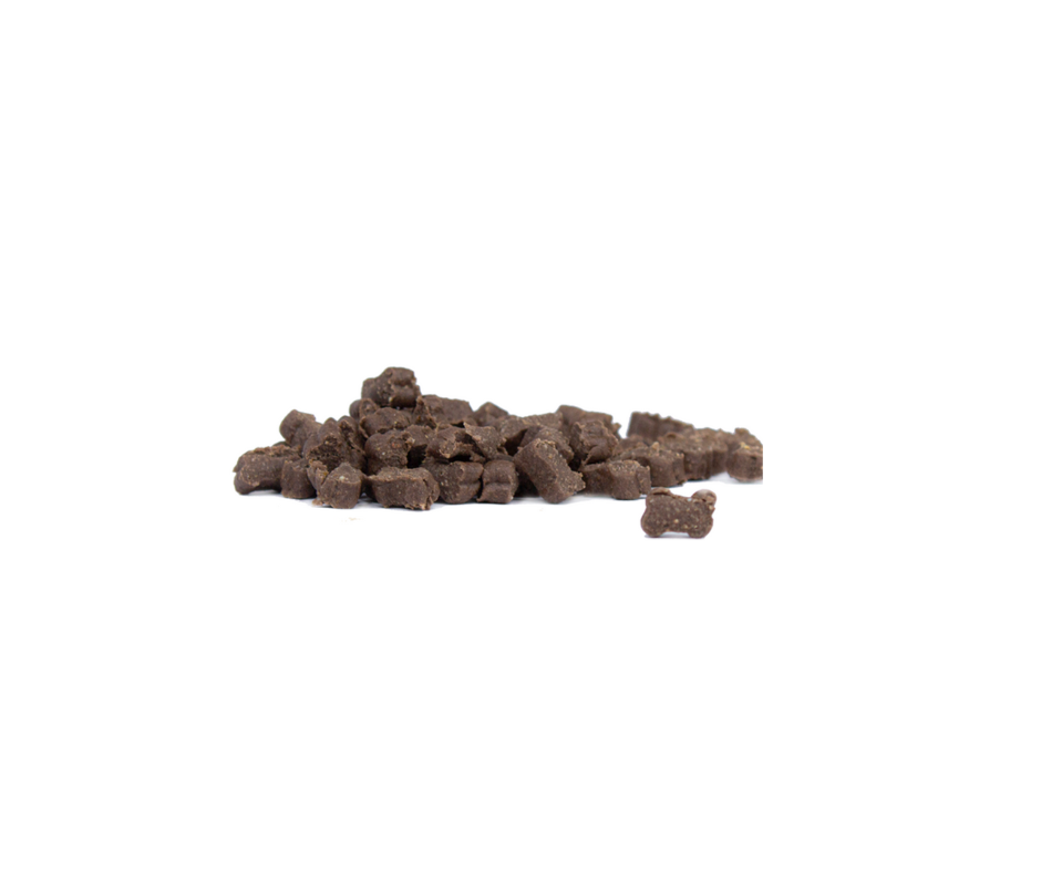 Snack'it Semi-Moist Mini Bones med Lam 500g – Korn- og Glutenfri Træningsgodbid til Hunde