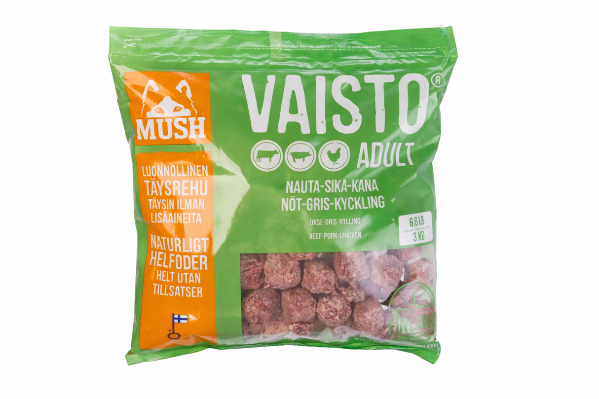 MUSH Vaisto® Grøn – perfekt opstart på BARF