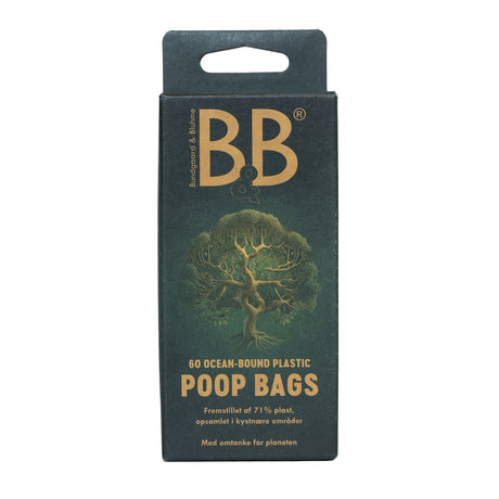 B&B Hundeposer – 71 % ocean-bound plastik | 60 eller 120 poser