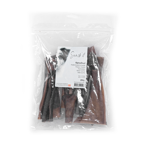 Snack’it Kamelhud – Naturlig, sej og langtidsholdbar tyggesnack naturligt hypoallergen