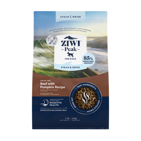 ZIWI Peak Steam & Dried – rå ernæring gjort nemt | Lam, Kylling & Okse
