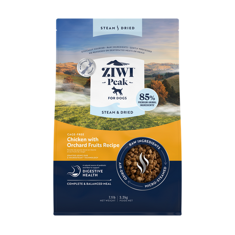 ZIWI Peak Steam & Dried – rå ernæring gjort nemt | Lam, Kylling & Okse