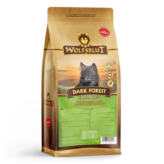 WOLFSBLUT Dark Forest Small Breed 1 kg – hundefoder med vildt