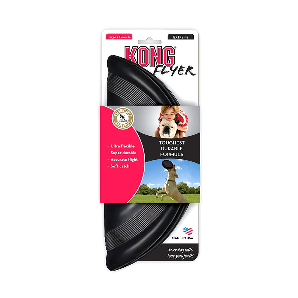 KONG Flyer – Classic eller Extreme | Frisbee til aktiv apport