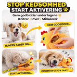 KONG Layerz Forage Hen – Mentalstimulerende snuse- og plyslegetøj til hunde