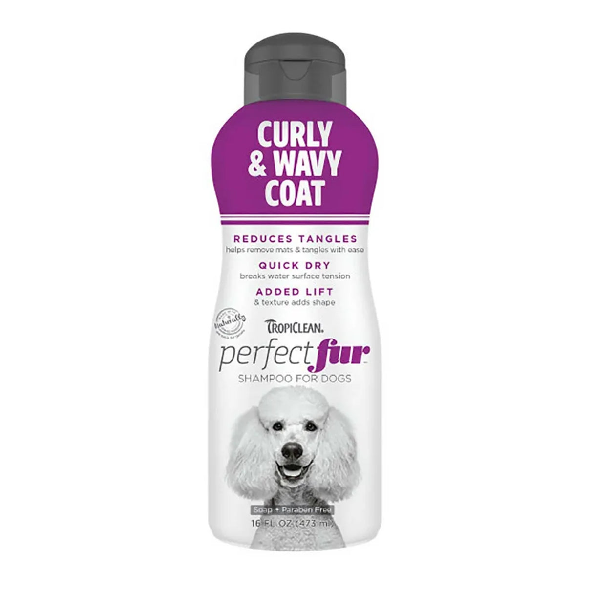 TropiClean Perfect Fur Curly & Wavy Coat Shampoo – Mindre filtret pels og mere fylde?