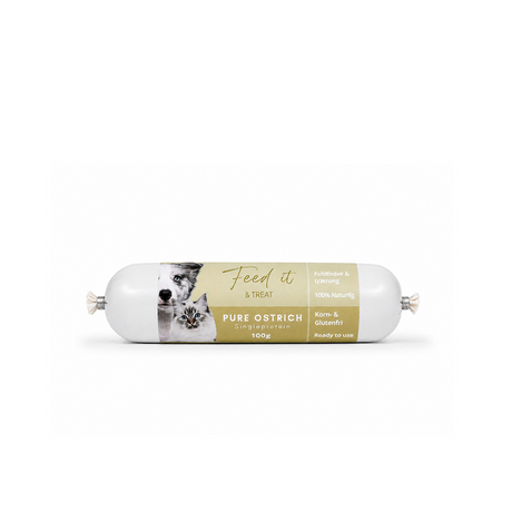 Feed'it & Treat Pure 100 g – 92 % kød | Vælg mellem 7 proteinkilder