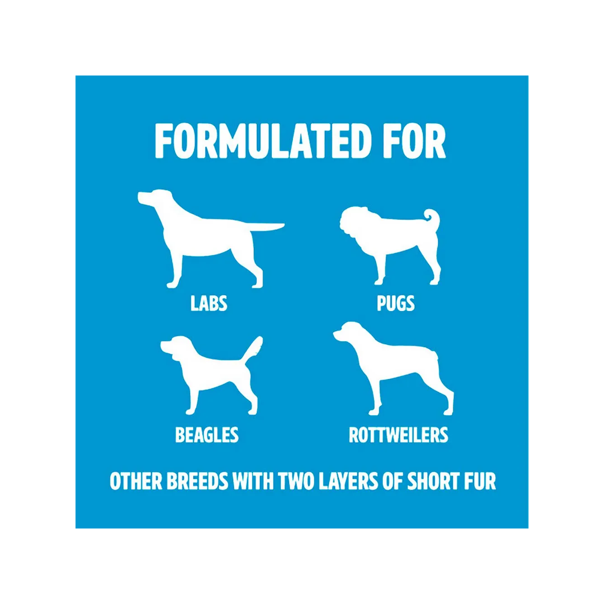 TropiClean Perfect Fur Short Double Coat Shampoo 473 ml – Til hunde med kort dobbelt pels