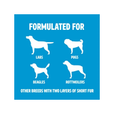 TropiClean Perfect Fur Short Double Coat Shampoo 473 ml – Til hunde med kort dobbelt pels